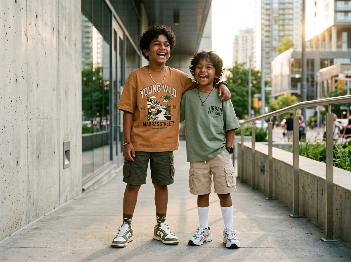 THUNIQ Kids' Street Style — Everyday sets and durable casual styles
